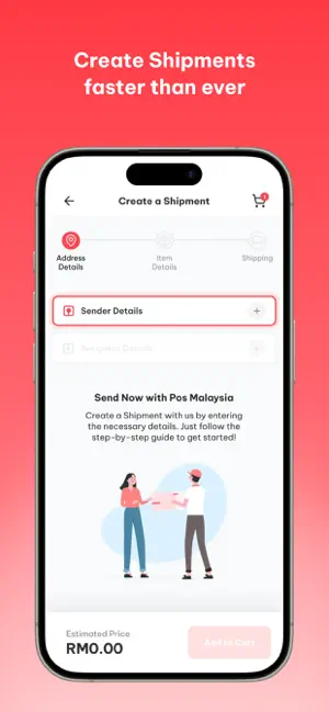 Pos Malaysia screenshot 2