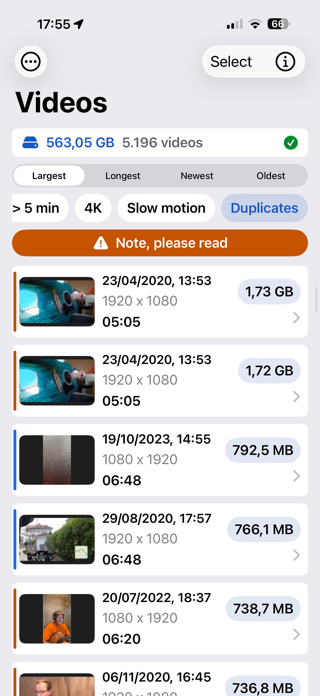 VideoSweep Screenshot 5 of 6