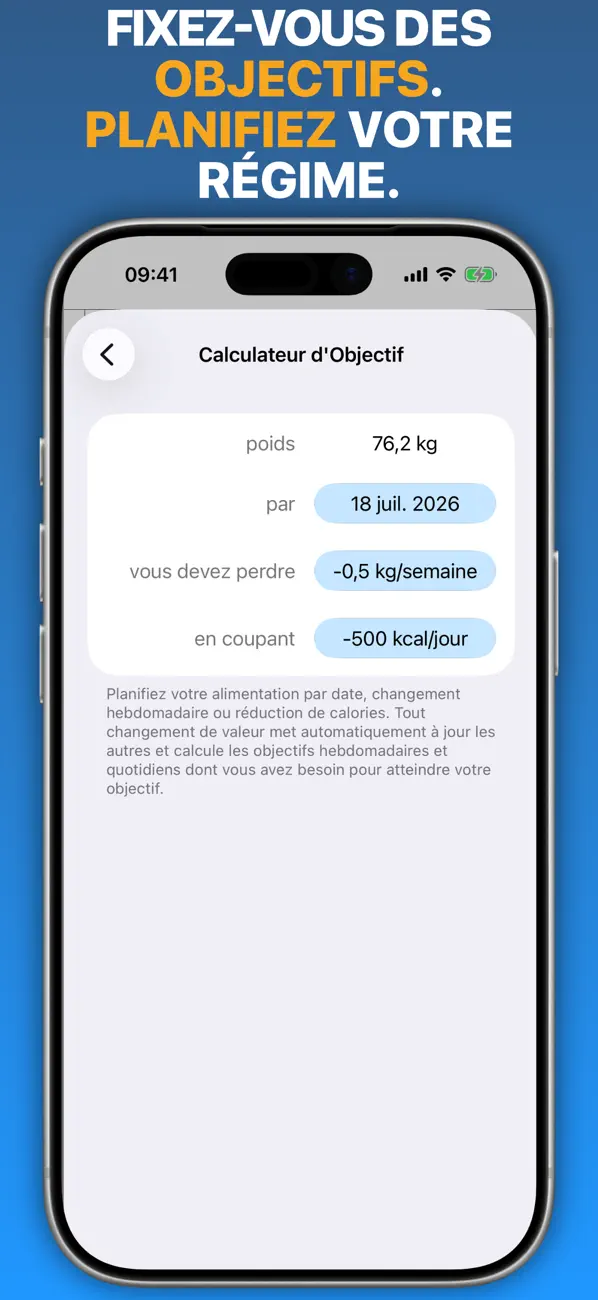 Screenshot #3 pour Journal Poids Lite
