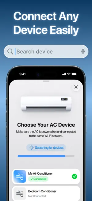 Smart AC Remote Controller App screenshot 2