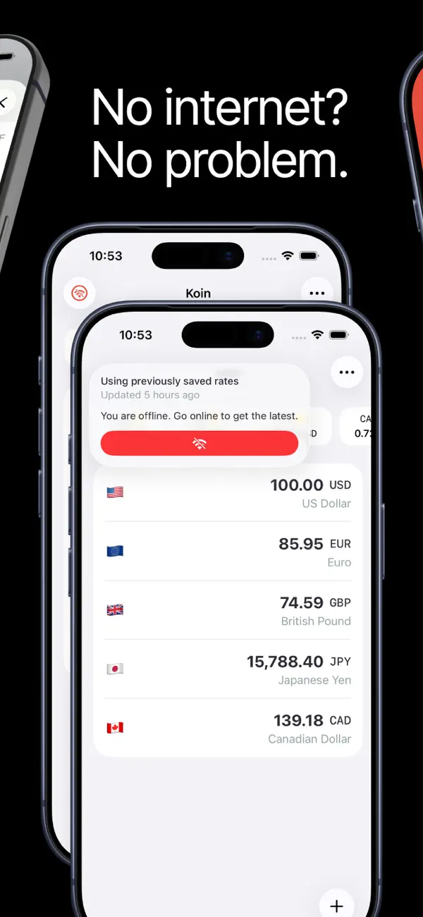 Screenshot #3 pour Travel Currency Converter Koin