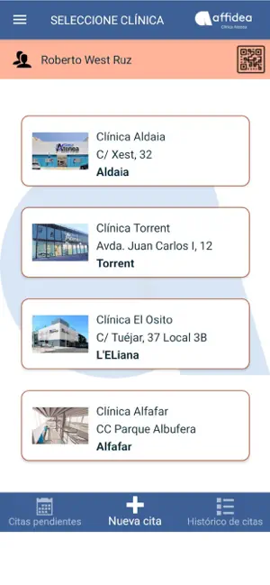Affidea Clínicas España iPhone screenshot 3