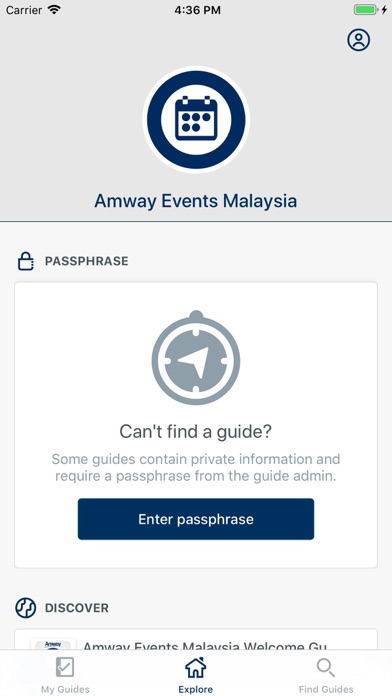 Amway Events Malaysia Screenshot