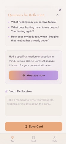 Modern Oracle Cards Screenshot 3 of 3