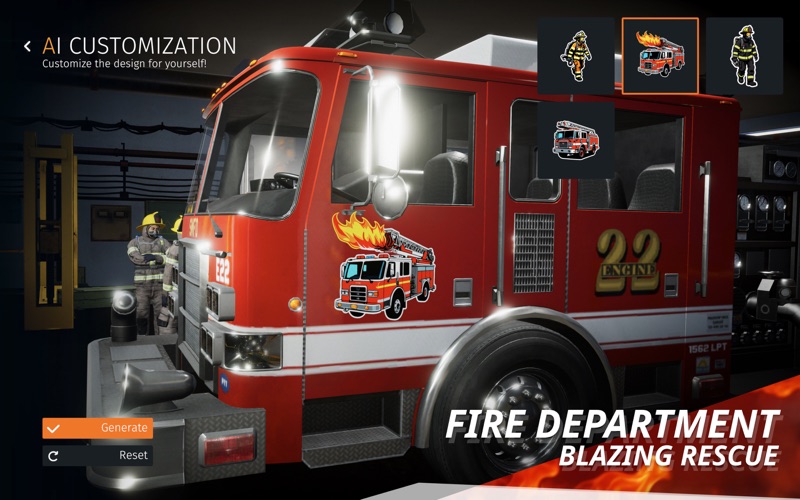 Firefighter Simulator: 911 Car Screenshot