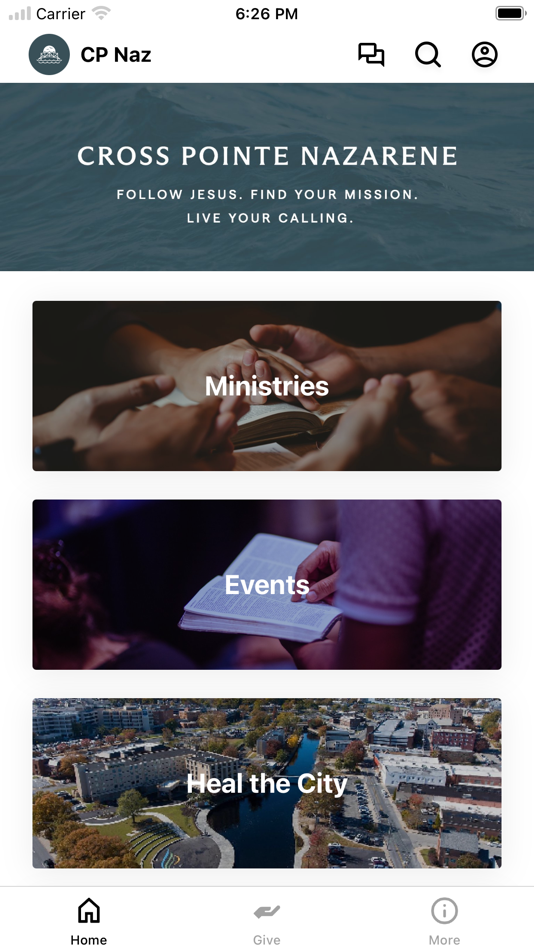 #1. Cross Pointe Naz (iOS) 由: Cross Pointe Church of the Nazarene, Inc.