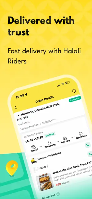 Halali - Food Delivery iPhone screenshot 4
