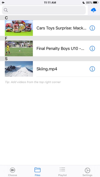 Speichern Video Lite