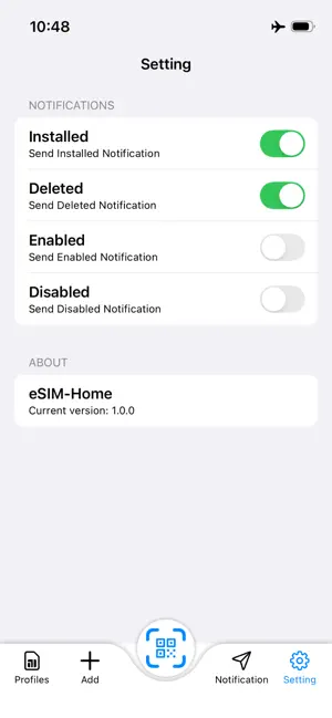 eSIM-Home screenshot 3
