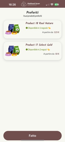 PetFood Scan screenshot