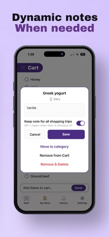 Basket Case: Grocery Lists screenshot 5