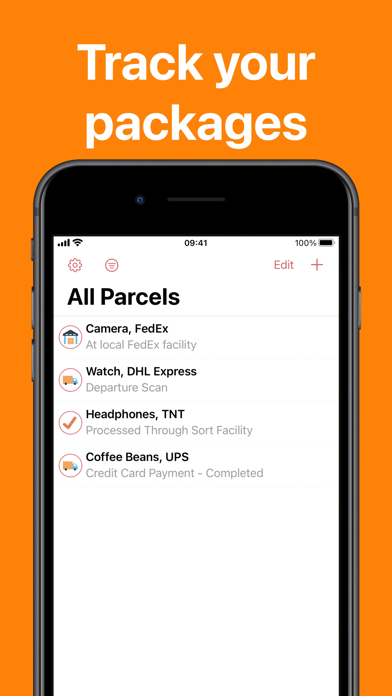 Find My Parcels Screenshot