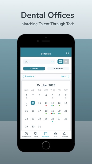GoTu: Dental Staff Marketplace Screenshot