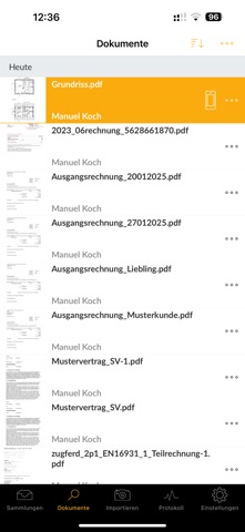 Documents by Scopevisio iPhone screenshot