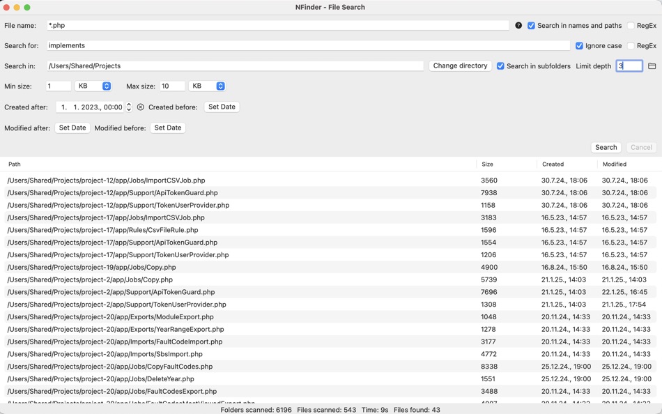 #2. NFinder - File Search (macOS) 由: Maksim Nesvit