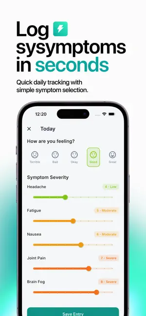 SymptomLog - Symptom Tracker screenshot 3