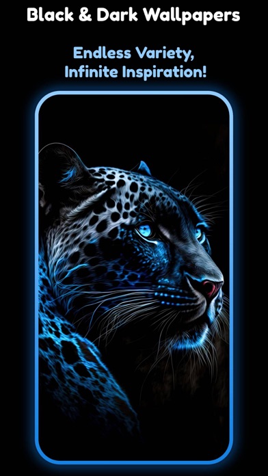 Black wallpaper 4k neon photos Screenshot