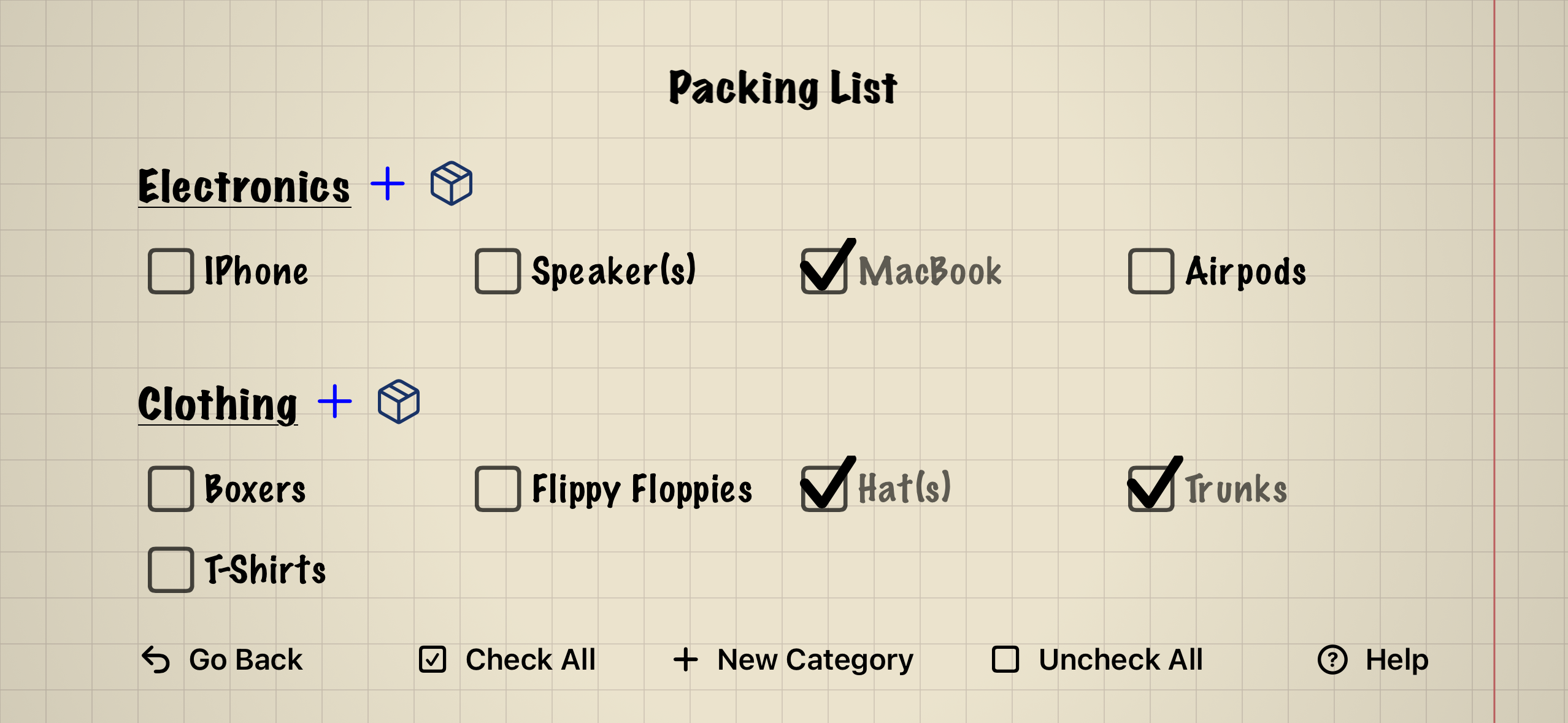 Notebook Lists screenshot 4