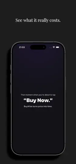 Screenshot von BuyWise: Spend Smarter auf dem iPhone 2