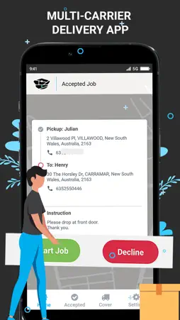Driver007 - Driver app screenshot 1