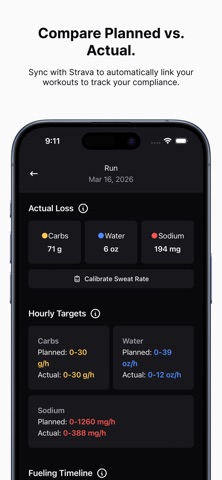 Exact Fuel: Sports Nutrition iPhone screenshot