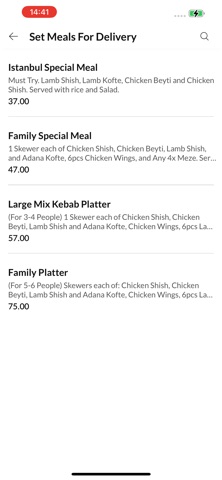 Istanbul Kitchen Harborough screenshot