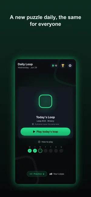 Daily Loop: Slitherlink screenshot 2