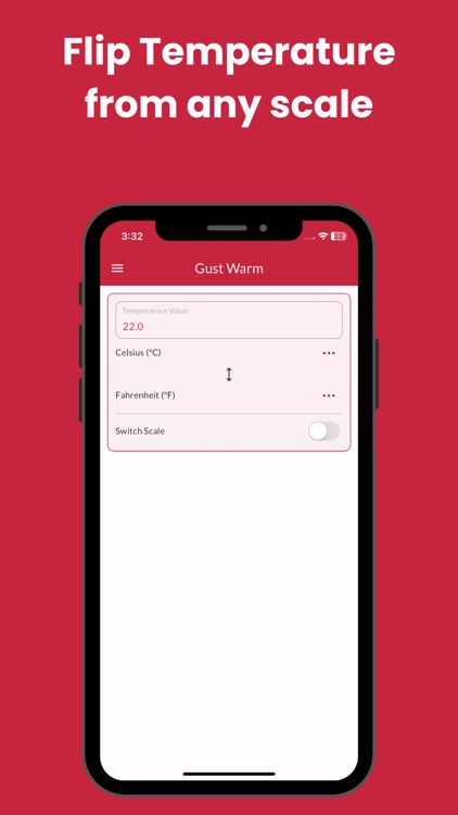 Appliances: Temperature Flip