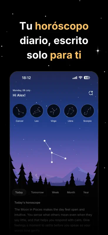 Orion – Horoscope & Tarot screenshot 4 of 9