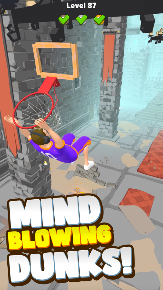 #3. Hoop World 3D (iOS) 来自: TapNation