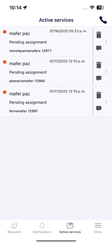 HAP Assist Plus iPhone screenshot