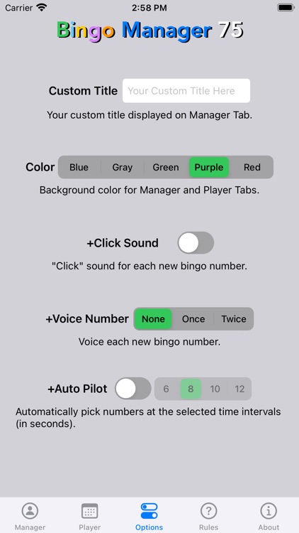 Bingo Manager 75 screenshot-3