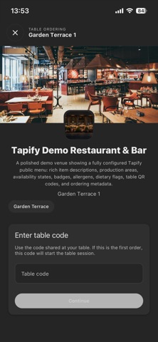 Tapify Tab screenshot