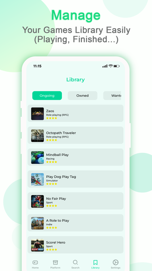 #5. HappyModes : Cloud Gaming Pass (iOS) De: mohamed oumast