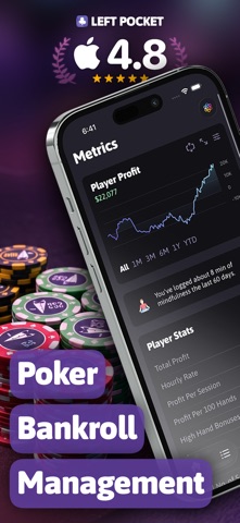 Left Pocket - Poker Tracker Screenshot 1 of 8