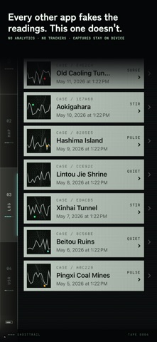 GhostTrail: EMF Ghost Hunter screenshot