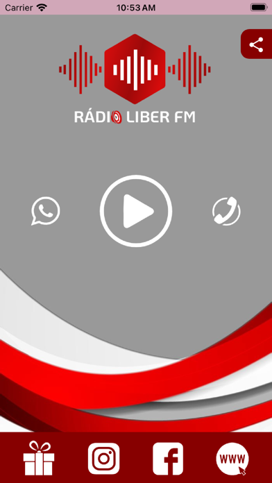 Rádio Liber FM Screenshot