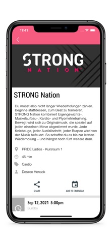 PRIDE Ladies Düsseldorf iPhone screenshot
