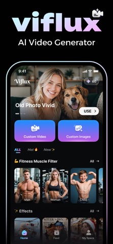 Viflux - AI Photo & AI Video iPhone screenshot