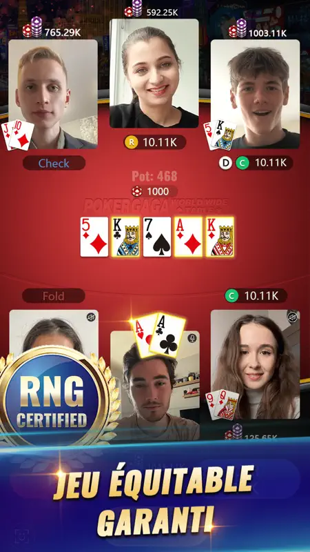 PokerGaga: Texas Holdem Poker screenshot 5 of 5
