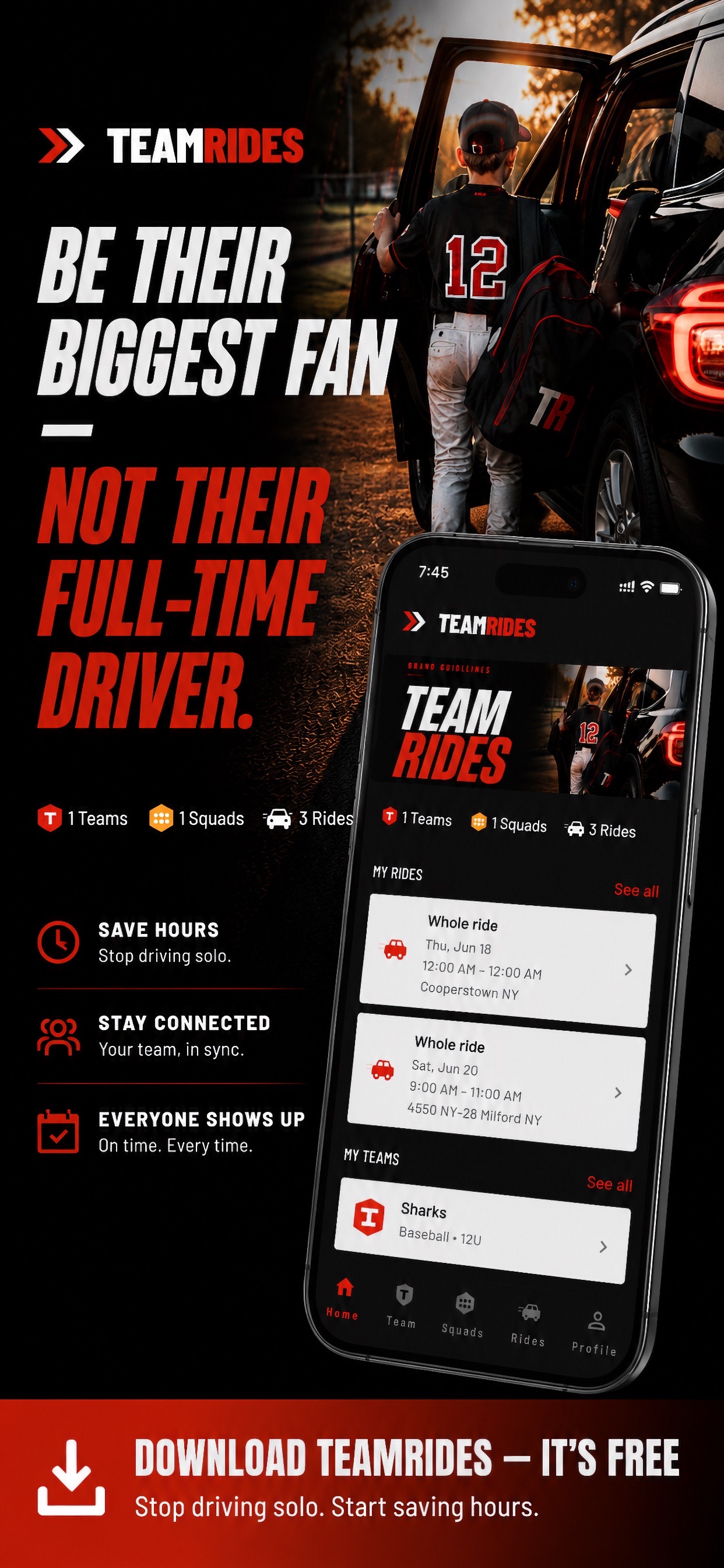 Screenshot 1 of TeamRides