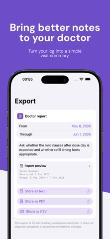 Seven: GLP1 Tracker screenshot