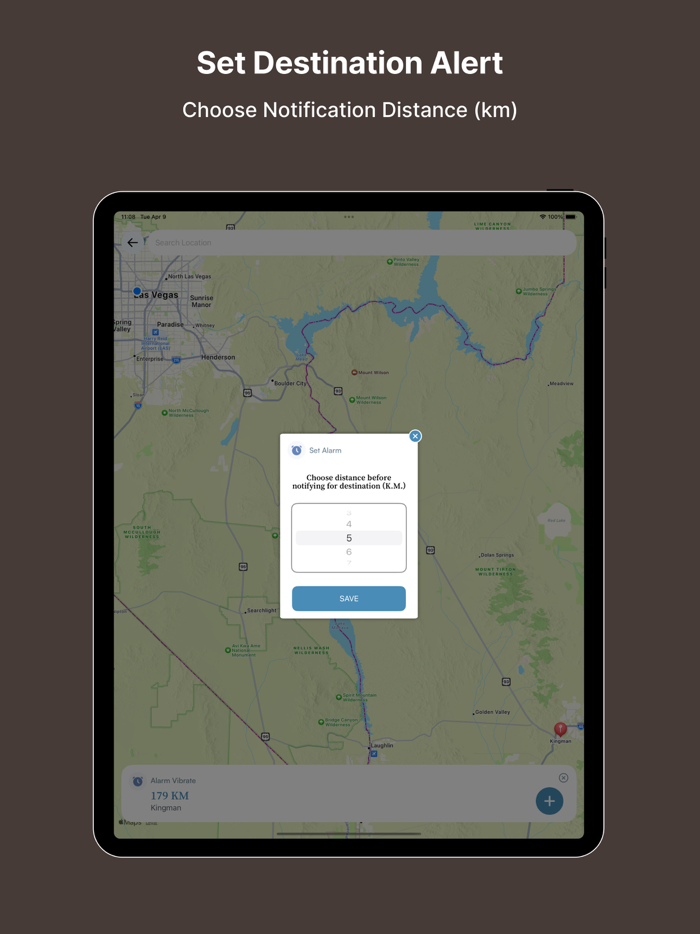 Travel Alarm Notify Alert App