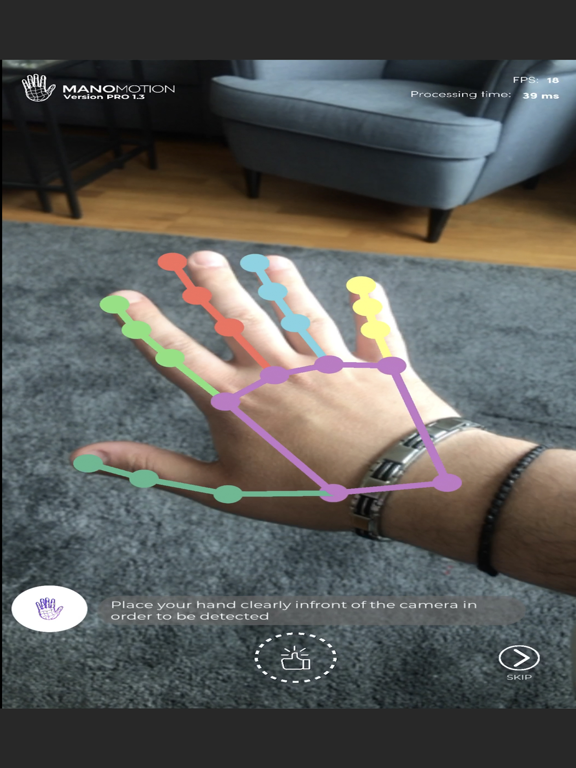 Screenshot #4 pour ManoMotion Tech Pro