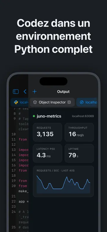 IDE Python et Jupyter – Juno screenshot 2 of 8