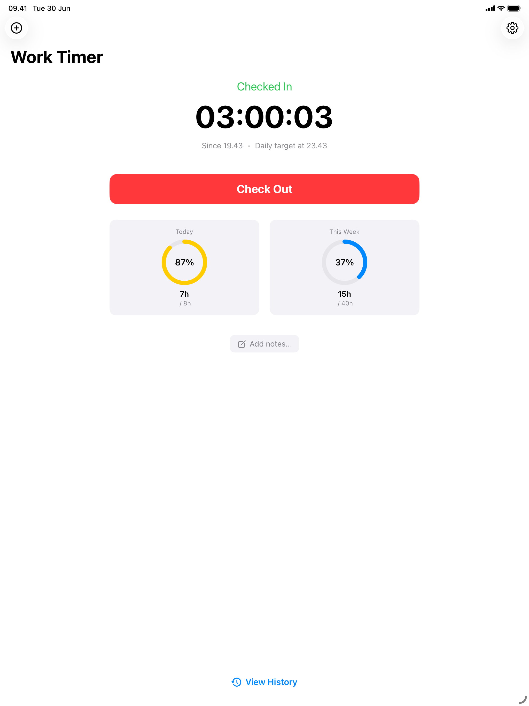 Your Working Hours