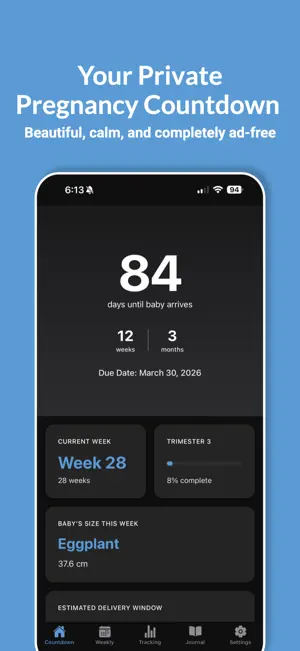 Pregnancy Tracker - Awaited screenshot 1