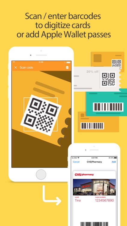 Pass2U Wallet - Add store card