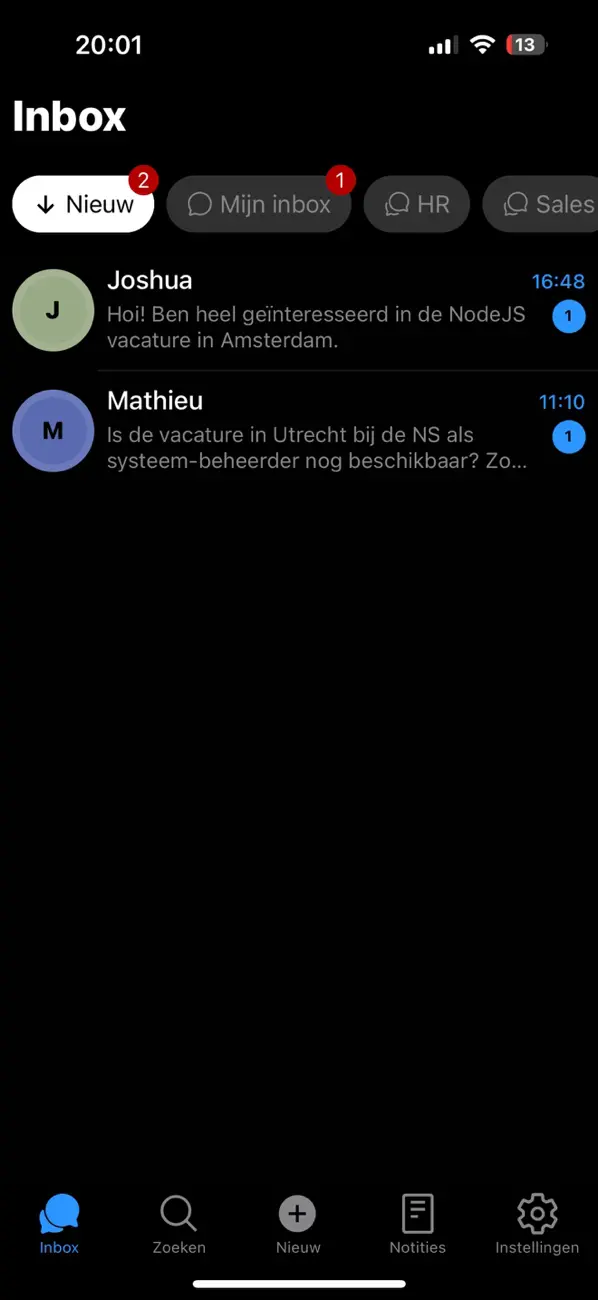 Screenshot #1 pour Easy Inbox