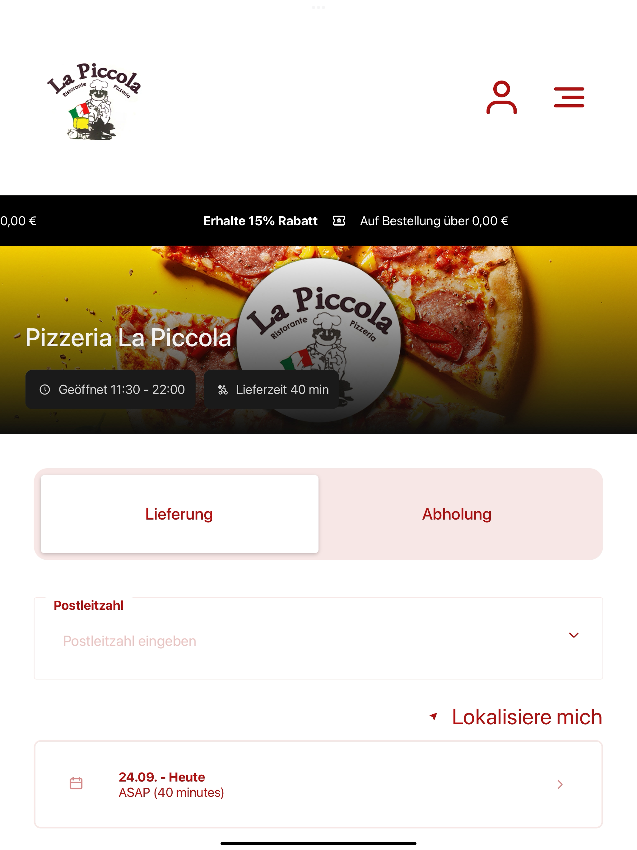 Pizzeria La Piccola Ascheberg